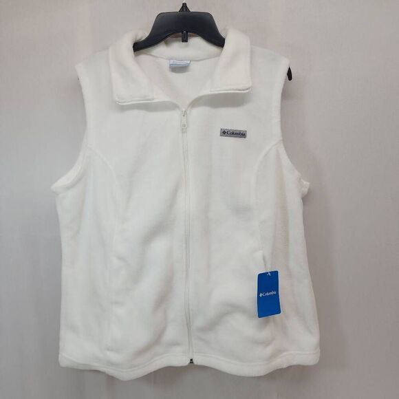 Columbia Size 1X Women's Benton Springs™ Fleece Vest - Picture 1 of 7